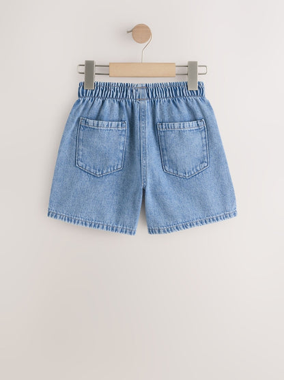 Mid Blue Pull On Denim