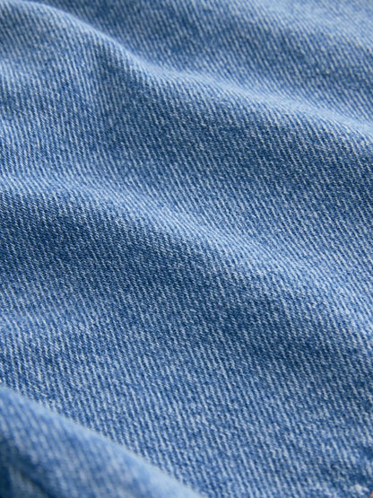 Mid Blue Pull On Denim