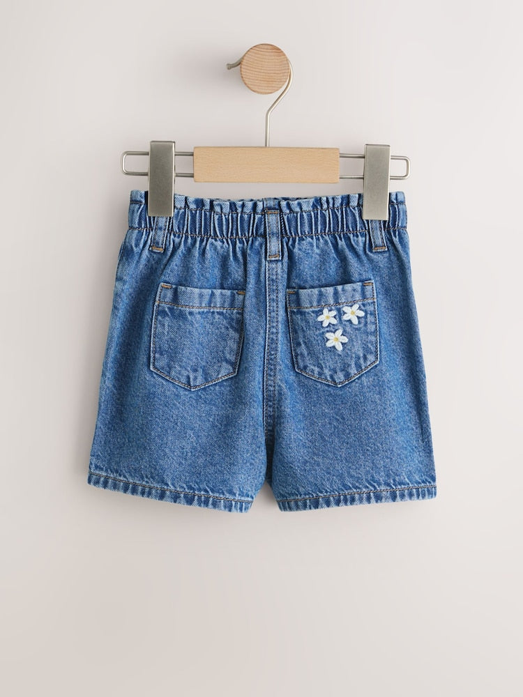 Mid Blue Denim Fruit Character Pull On Denim