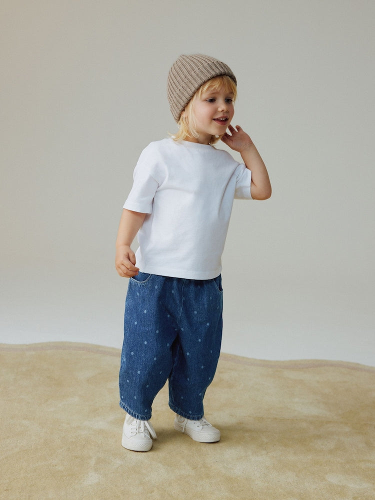 Blue Spot Pullon Barrel Jeans (3mths-7yrs)