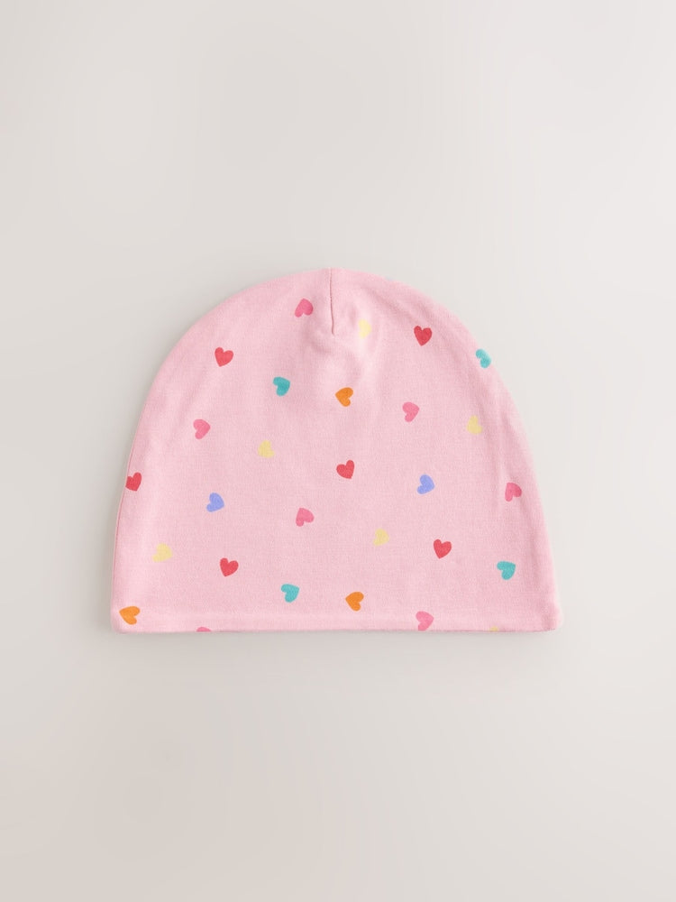 Pink Heart/Green Flower