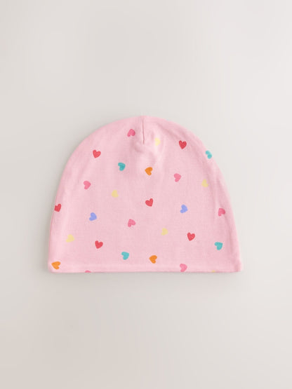 Pink Heart/Green Flower