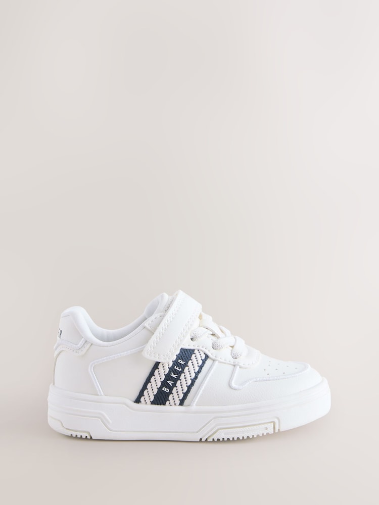 Baker by Ted Baker Branded Tape Chunky White Trainers
