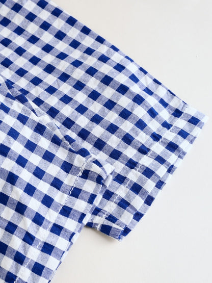 Blue Check Hello Fun Sweatshirt and Trousers Baby Set (0mths-2yrs)
