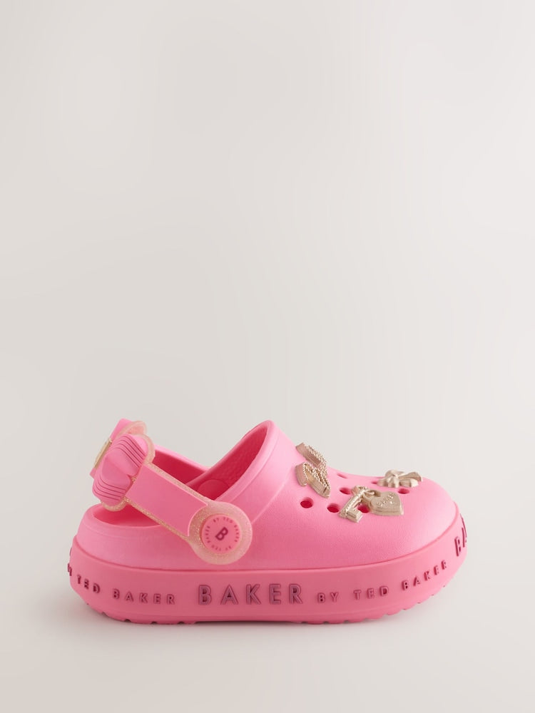 Baker by Ted Baker Girls Bow Clog Sandals