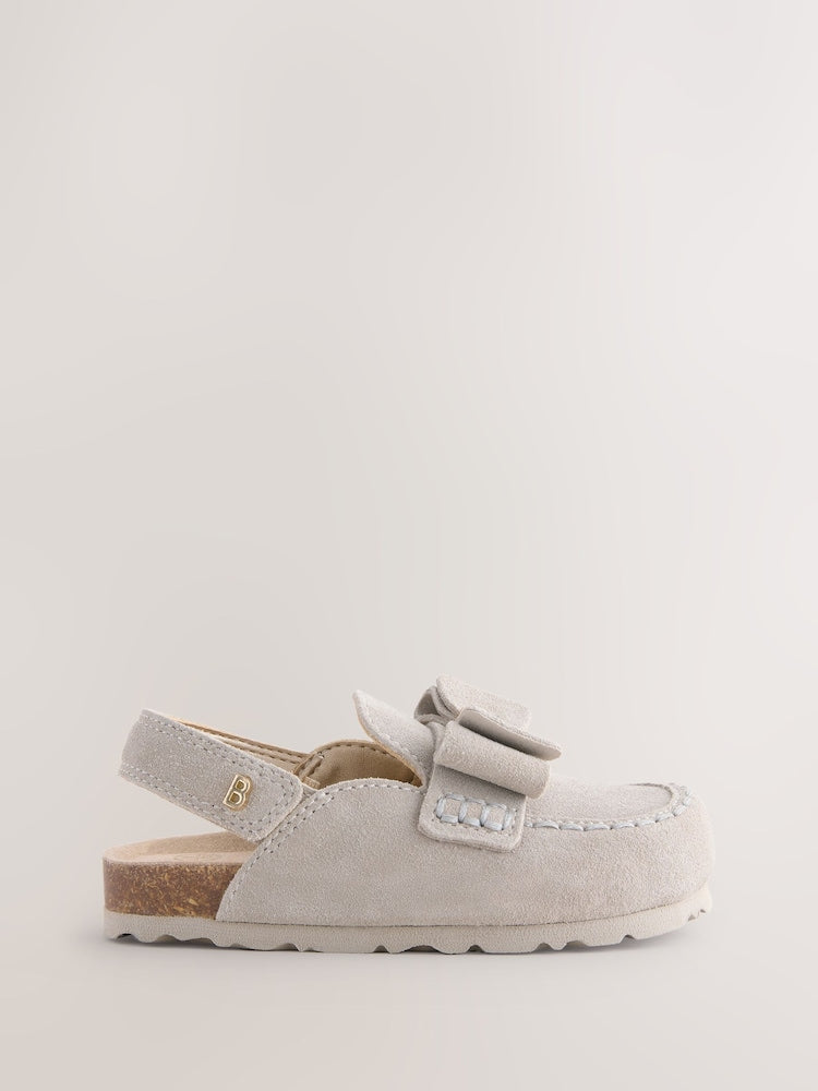 Baker by Ted Baker Bow Mocassin Mule Clog Sandals