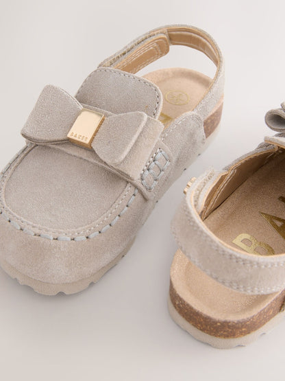 Baker by Ted Baker Bow Mocassin Mule Clog Sandals