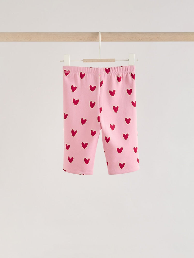 Pink Heart Baby Sweat Top And Joggers Set 2 Piece (0mths-2yrs)