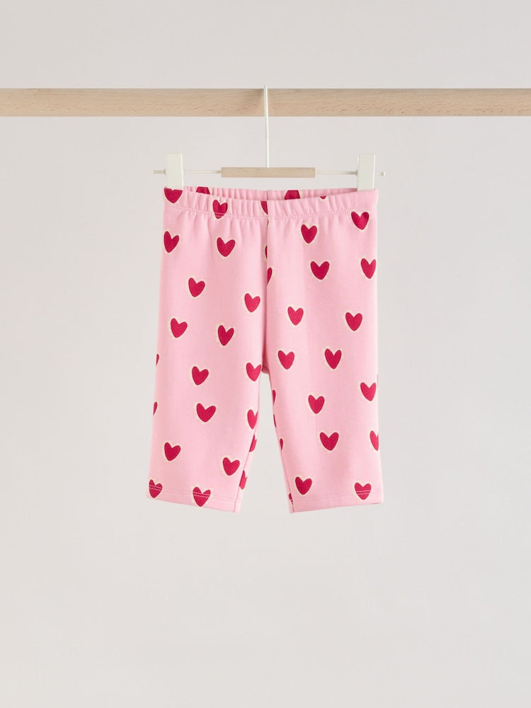 Pink Heart Baby Sweat Top And Joggers Set 2 Piece (0mths-2yrs)