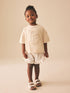 Lemon Yellow Short Sleeve T-Shirt and Shorts Set (3mths-7yrs) - Size 3-6 Months (62-68cm) - Lemon Yellow