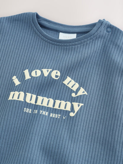 Blue I Love My Mummy
