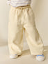 Butter Yellow Wide Leg Sweat Joggers (3mths-7yrs)