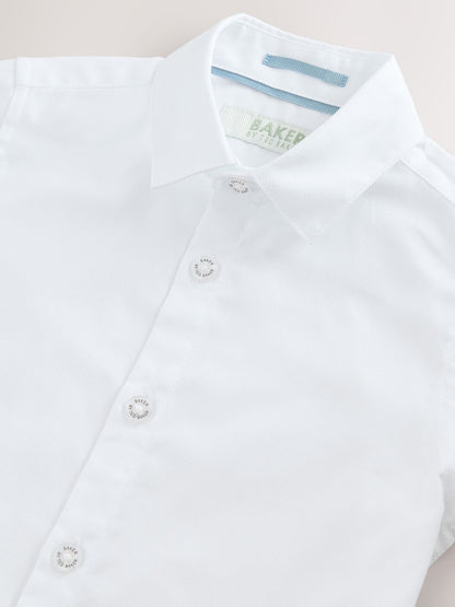 Baker by Ted Baker Grey Waistcoat Shirt And Trousers Set