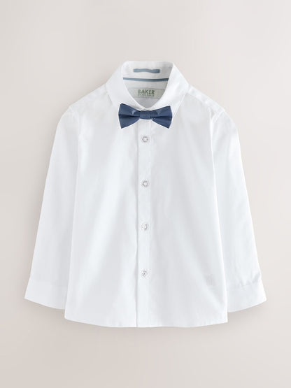Baker by Ted Baker Grey Waistcoat Shirt And Trousers Set