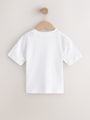 White Palm Tree Short Sleeve Small Graphic T-Shirt (3mths-8yrs) - Size 3-6 Months (62-68cm)