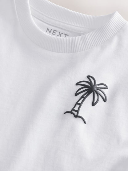White Palm Tree