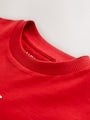 Red Heart Breaker Short Sleeve Small Graphic T-Shirt (3mths-8yrs) - Size 3-6 Months (62-68cm)