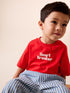 Red Heart Breaker Short Sleeve Small Graphic T-Shirt (3mths-7yrs) - Red Heart Breaker / 12-18 Months (80-86cm)