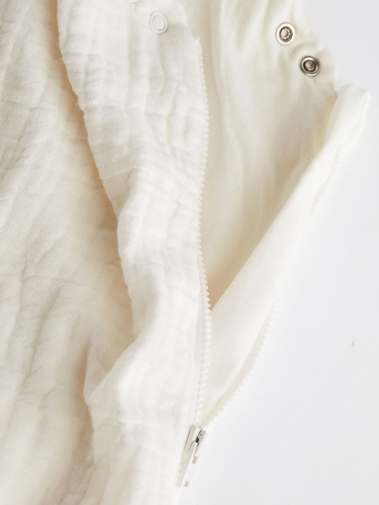 Ecru Muslin 1 Tog Baby Sleep Bag