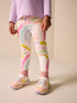 Ecru White Ribbed Leggings (3mths-7yrs)