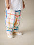 Rainbow Check Barrel Leg Trousers (3mths-7yrs)