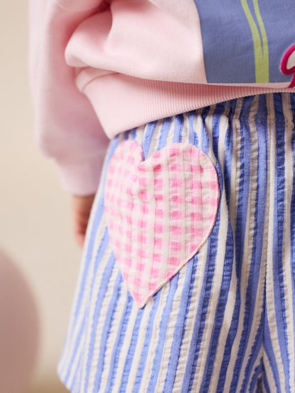 Pink Barbie Shorts Set (3mths-7yrs)