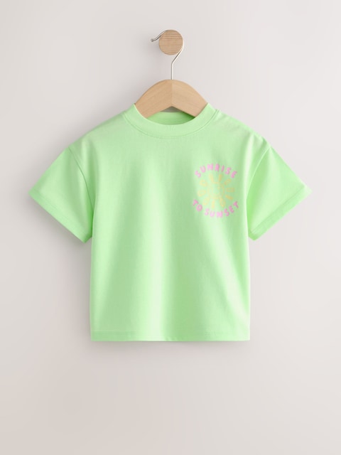 Pastel T-Shirts 4 Pack (3mths-7yrs) - Size 3-6 Months (62-68cm)