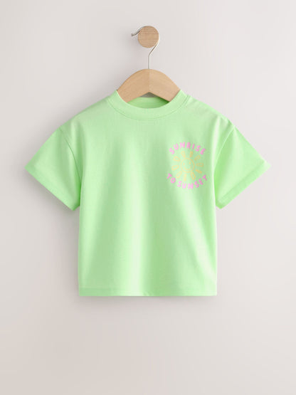 Pastel T-Shirts 4 Pack (3mths-7yrs) - Size 3-6 Months (62-68cm)