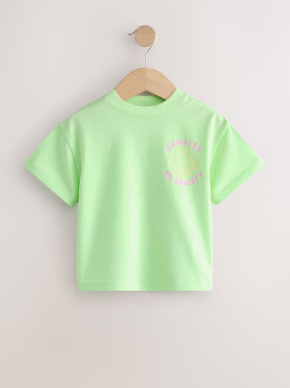 Pastel T-Shirts 4 Pack (3mths-7yrs) - Size 3-6 Months (62-68cm)