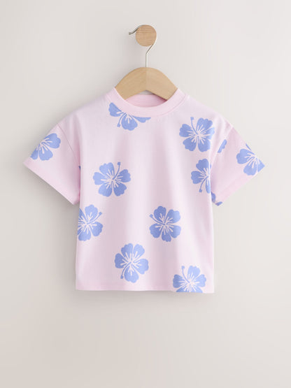 Pastel T-Shirts 4 Pack (3mths-7yrs) - Size 3-6 Months (62-68cm)