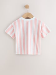 Blue/Pink T-Shirts 4 Pack (3mths-7yrs) - Size 3-6 Months (62-68cm)