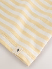 Neutral/Blue Frill Detail Long Sleeve Tops 4 Pack (3mths-7yrs) - Size 3-6 Months (62-68cm)