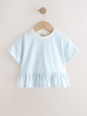 Blue/Yellow T-Shirts 4 Pack (3mths-7yrs) - Size 3-6 Months (62-68cm)
