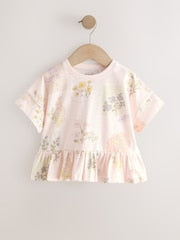 Blue/Yellow T-Shirts 4 Pack (3mths-7yrs) - Size 3-6 Months (62-68cm)