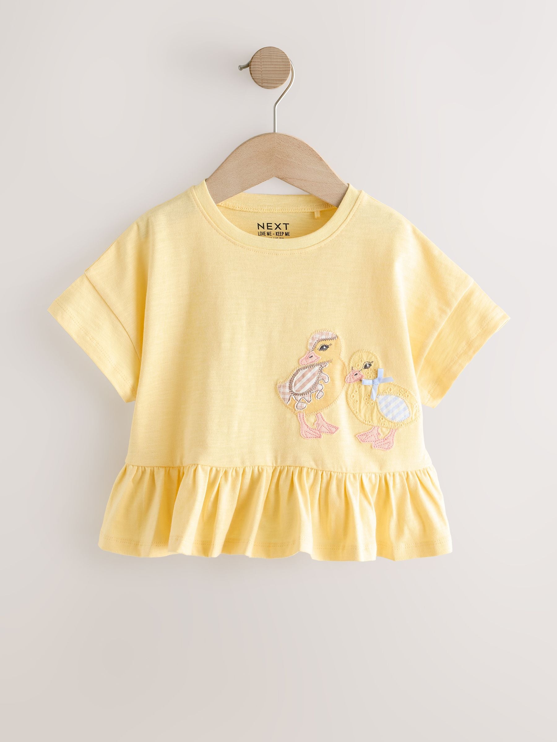 Blue/Yellow T-Shirts 4 Pack (3mths-7yrs) - Size 3-6 Months (62-68cm)