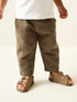 Tan Brown Textured Jersey Joggers (3mths-7yrs) - Size 3-6 Months (62-68cm) - Tan Brown