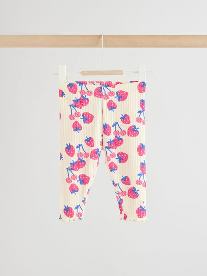Red Strawberry Baby Sweatshirt and Leggings 2 Piece Set (0mths-2yrs) (0mths-2yrs)