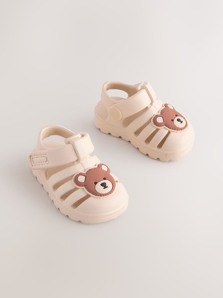 Neutral Bear Baby Fisherman Sandals (0-2mths)