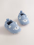 Blue Bear Slip-On Baby Shoes (0-18mths)