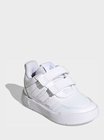adidas White Hook and Loop Tensaur Sport 3.0 Infant Trainers