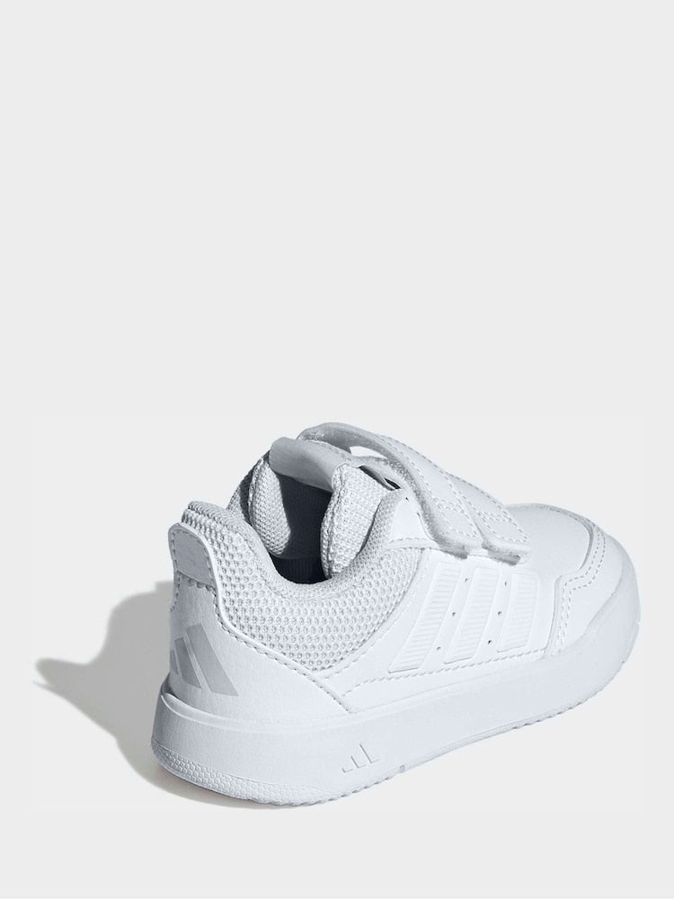 adidas White Hook and Loop Tensaur Sport 3.0 Infant Trainers