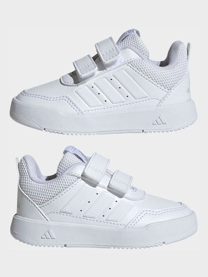 adidas White Hook and Loop Tensaur Sport 3.0 Infant Trainers