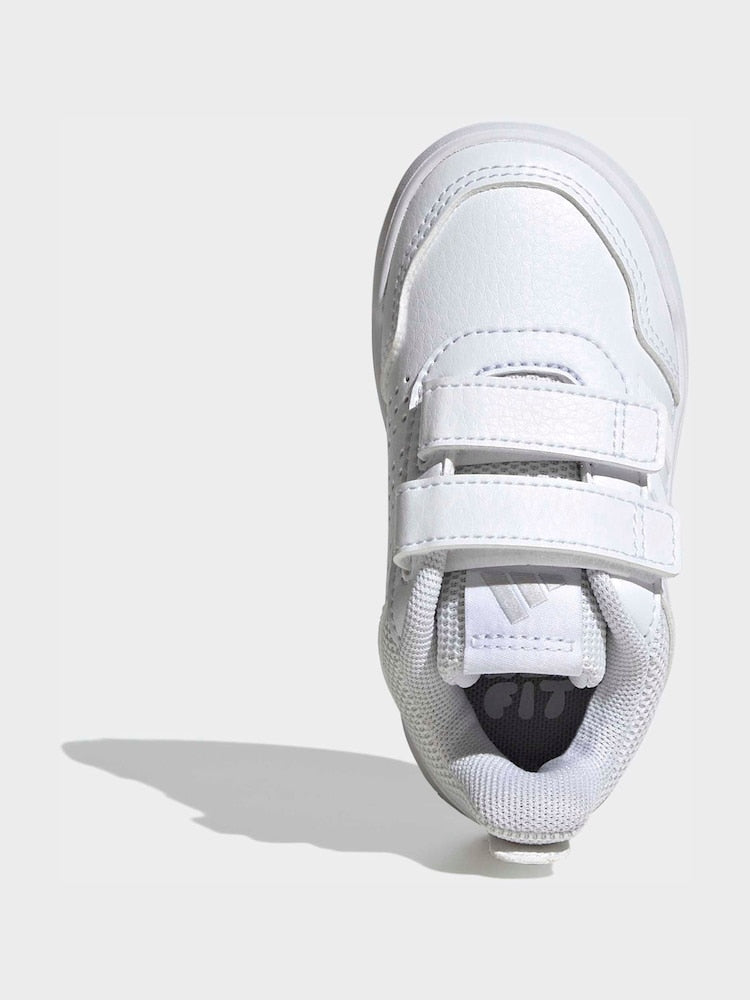 adidas White Hook and Loop Tensaur Sport 3.0 Infant Trainers