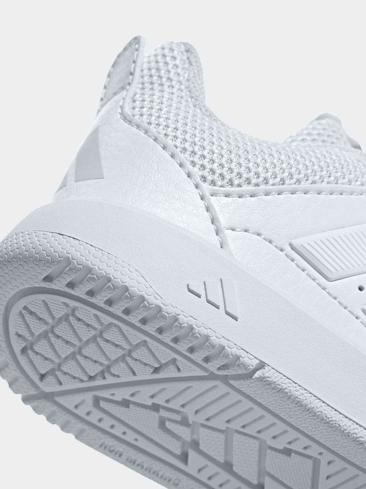 adidas White Hook and Loop Tensaur Sport 3.0 Infant Trainers