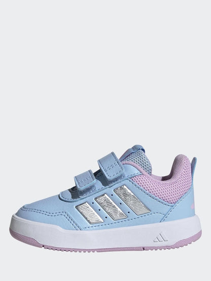 adidas Blue/Pink Hook and Loop Tensaur Sport 3.0 Infant Trainers