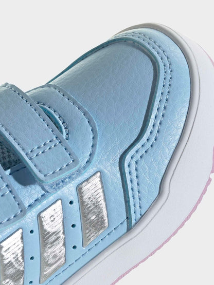 adidas Blue/Pink Hook and Loop Tensaur Sport 3.0 Infant Trainers