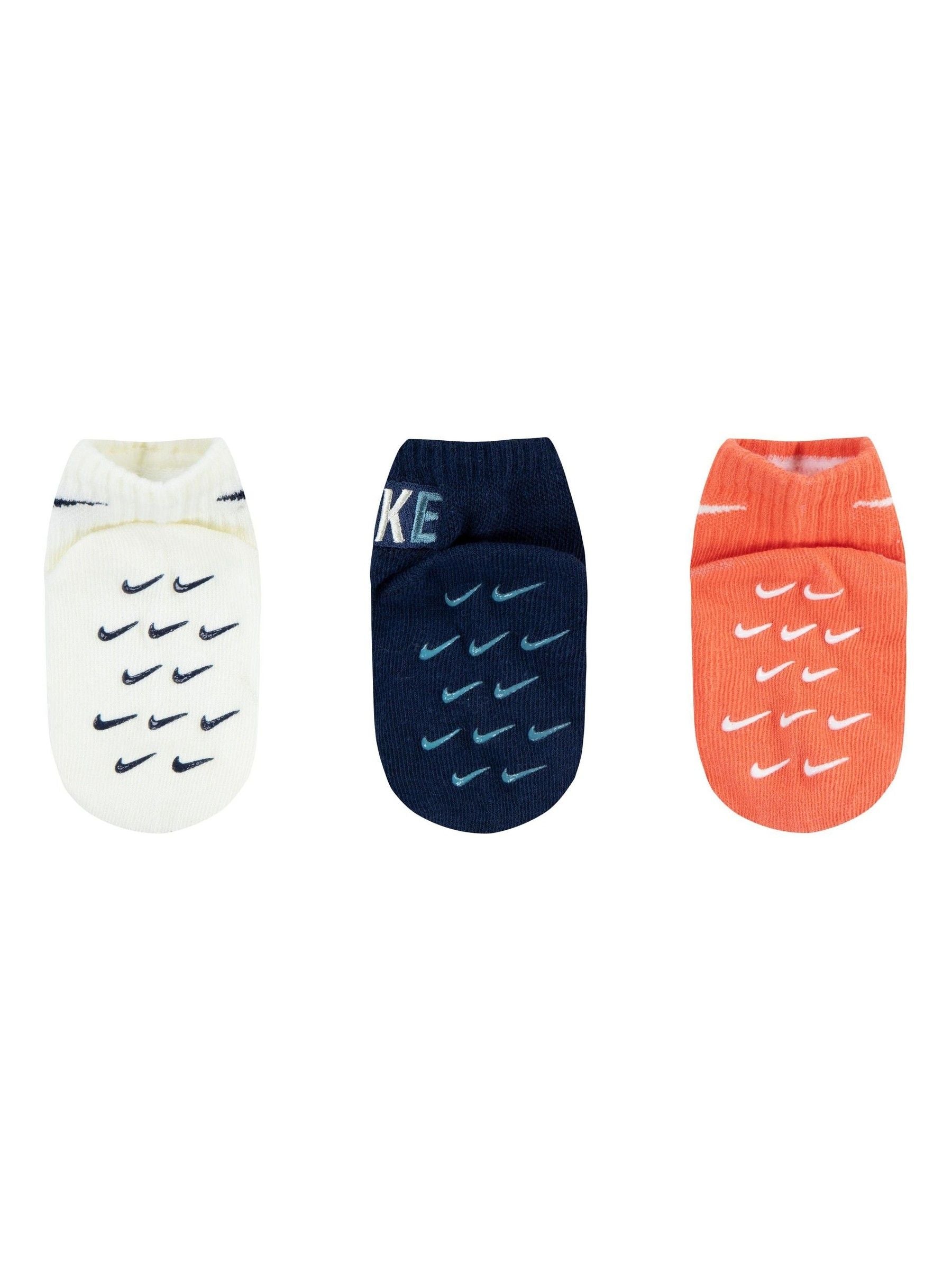Nike Blue Infant Gripper Socks 3 Pack - Size 1-2 Years (80-92cm)