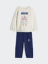adidas White Marvel Spider-Man Sweatshirt and Jogger Set