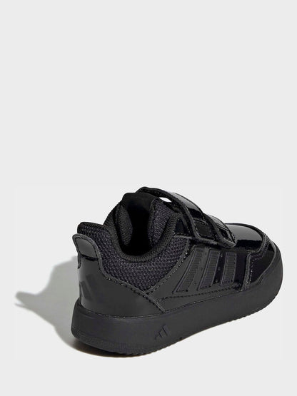 adidas Patent Black Hook and Loop Tensaur Sport 3.0 Infant Trainers