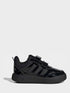 adidas Patent Black Hook and Loop Tensaur Sport 3.0 Infant Trainers